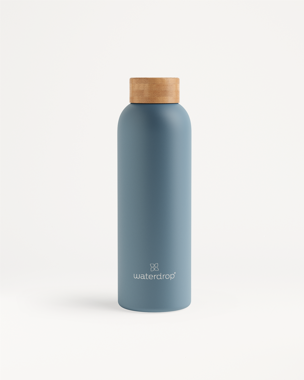 Geburtstags Bottle: Edelstahl-Trinkflasche mit Holzdeckel, 600ml.